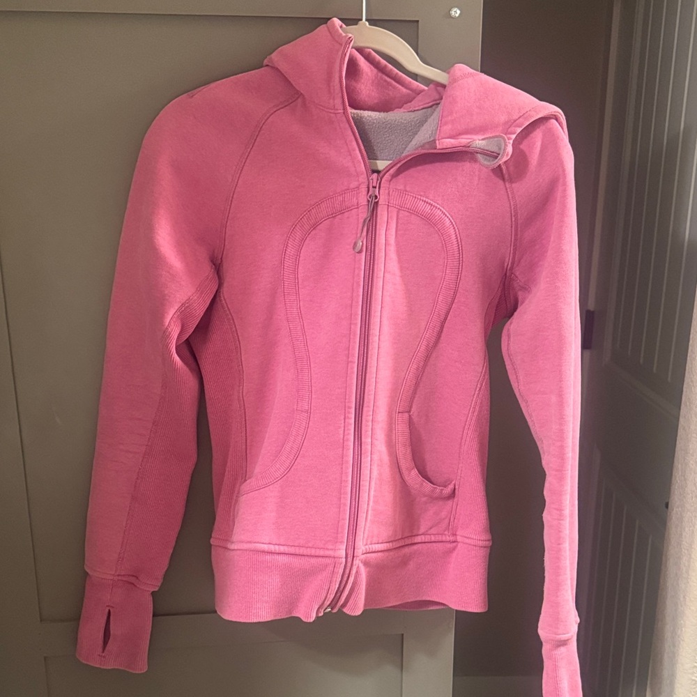 lululemon athletica Pink Scuba Hoodie
